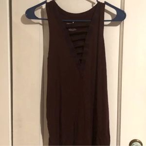 American Eagle Outfitters Purple Dress Tank